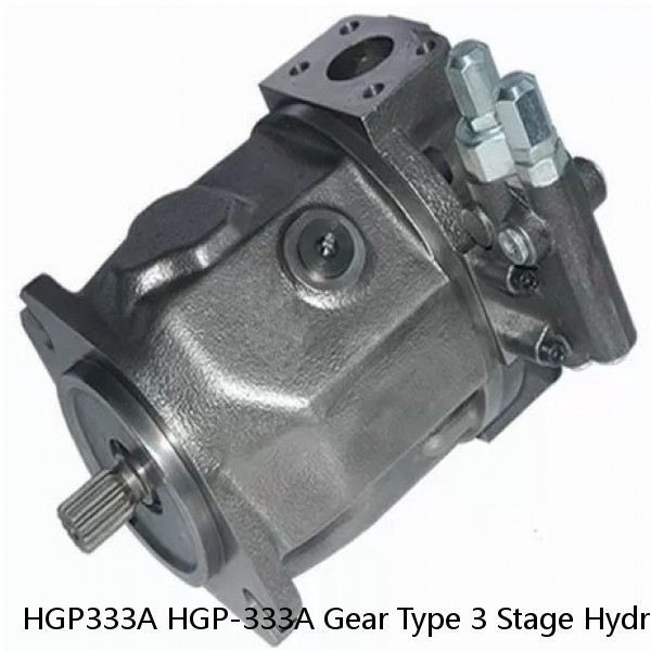 HGP333A HGP-333A Gear Type 3 Stage Hydraulic Pump