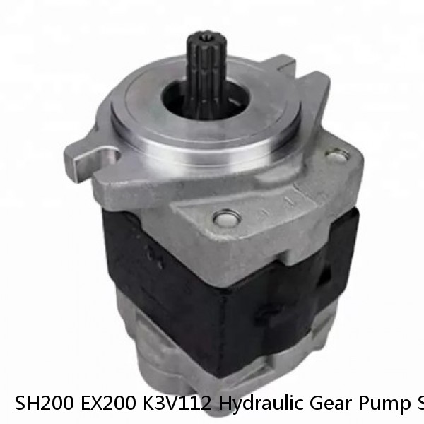 SH200 EX200 K3V112 Hydraulic Gear Pump SH200 Pilot Pump for Excavator